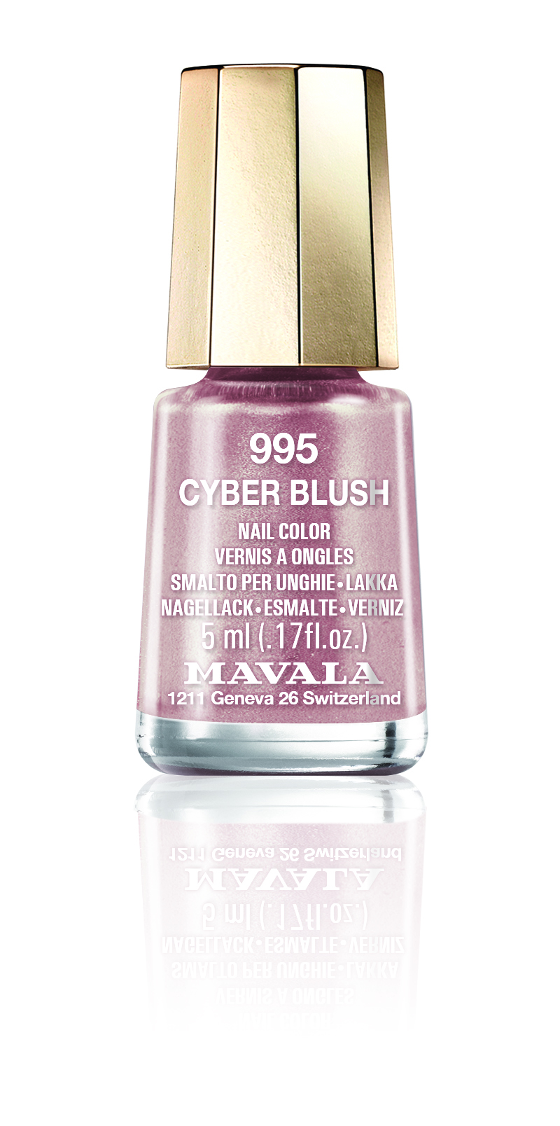 Mavala Cyber Blush nail polish